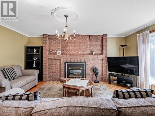 51 Kingsview Boulevard, Toronto (Kingsview Village-The Westway), ON - Indoor Photo Showing Living Room With Fireplace