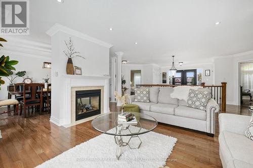 10 Meadow Drive, Kawartha Lakes, ON - Indoor Photo Showing Living Room With Fireplace