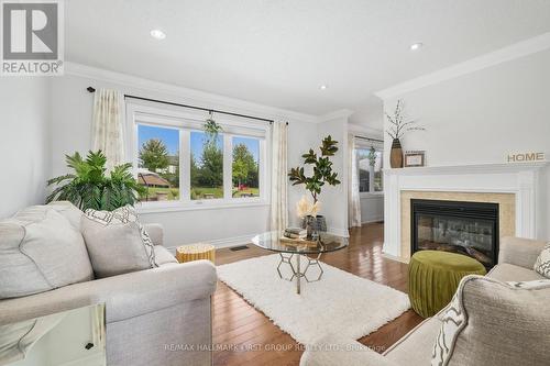 10 Meadow Drive, Kawartha Lakes, ON - Indoor Photo Showing Living Room With Fireplace