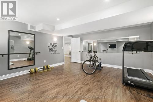 10 Meadow Drive, Kawartha Lakes, ON - Indoor Photo Showing Gym Room