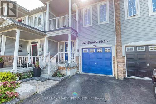 53 Beadle Drive, Ajax (South East), ON - Outdoor With Deck Patio Veranda With Facade