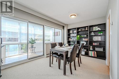 505 - 45 Westmount Road N, Waterloo, ON - Indoor Photo Showing Dining Room