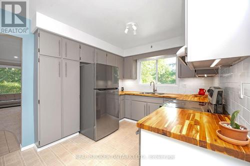 520 Concession 3, Norfolk, ON - Indoor Photo Showing Kitchen With Double Sink