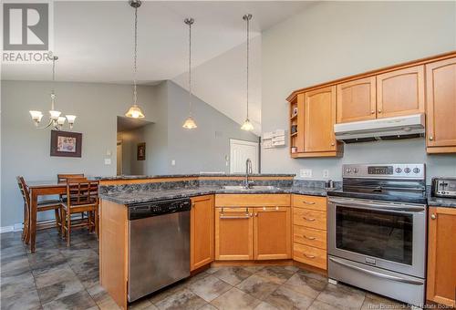 135 Ch Lac Road, Memramcook, NB - Indoor Photo Showing Kitchen With Double Sink