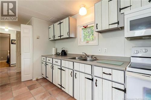 215 Passekeag Road, Passekeag, NB - Indoor Photo Showing Kitchen With Double Sink