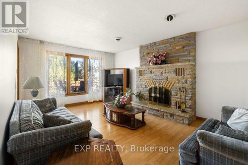 617 Rivermeade Avenue, Kingston, ON - Indoor Photo Showing Living Room With Fireplace