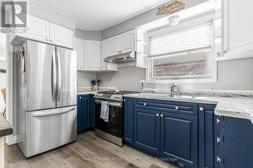 34 Murray Street, Grimsby (Grimsby West), ON - Indoor Photo Showing Kitchen With Stainless Steel Kitchen With Double Sink With Upgraded Kitchen