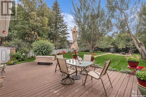 2714 Louise Street, Saskatoon, SK - Outdoor With Deck Patio Veranda With Backyard