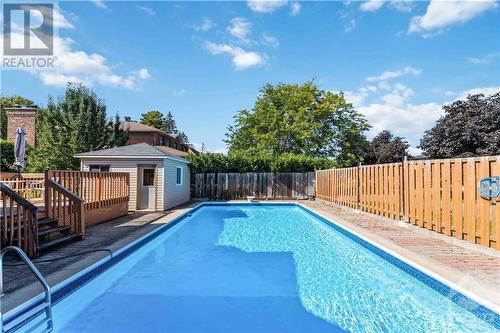 1075 Normandy Crescent, Ottawa, ON - Outdoor With In Ground Pool With Backyard