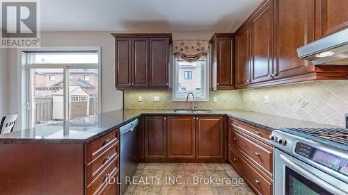 92 Princess Diana Drive, Markham, ON - Indoor Photo Showing Kitchen With Double Sink