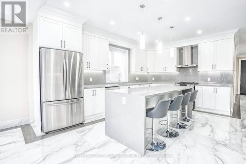 83 Floral Parkway, Toronto (Maple Leaf), ON - Indoor Photo Showing Kitchen With Upgraded Kitchen