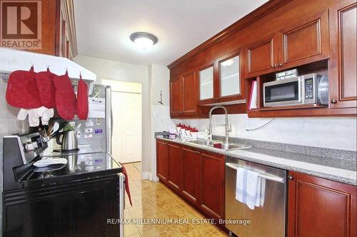 510 - 2835 Islington Avenue, Toronto (Humber Summit), ON - Indoor Photo Showing Kitchen With Double Sink