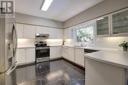 1505 Indian Road, Mississauga (Lorne Park), ON - Indoor Photo Showing Kitchen With Stainless Steel Kitchen With Upgraded Kitchen