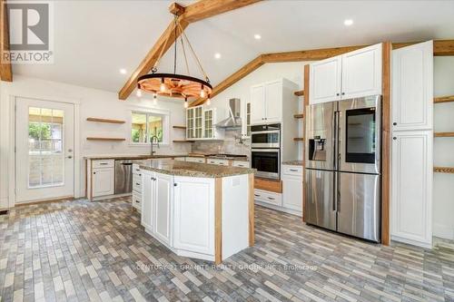 32534 Highway 62 N, Hastings Highlands, ON - Indoor Photo Showing Kitchen With Stainless Steel Kitchen