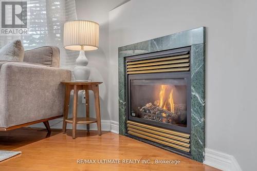 134 Wharnsby Drive W, Toronto (Rouge), ON - Indoor Photo Showing Living Room With Fireplace