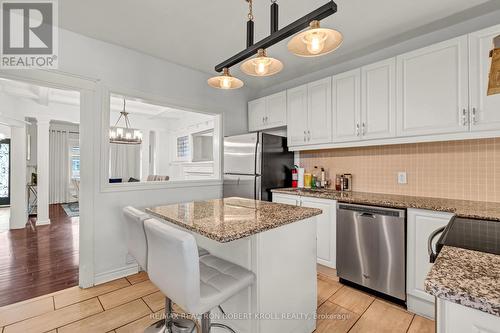 17 Avalon Place, Hamilton (Gibson), ON - Indoor Photo Showing Kitchen With Upgraded Kitchen