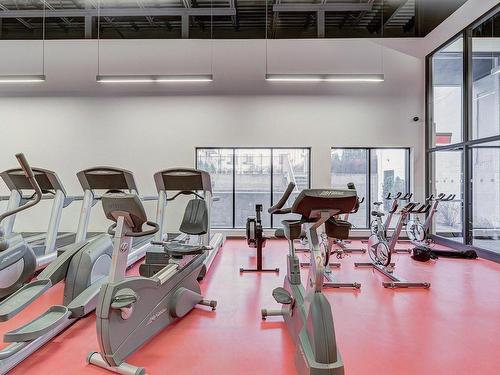 Salle d'exercice - 211-3810 Rue St-Antoine O., Montréal (Le Sud-Ouest), QC - Indoor Photo Showing Gym Room