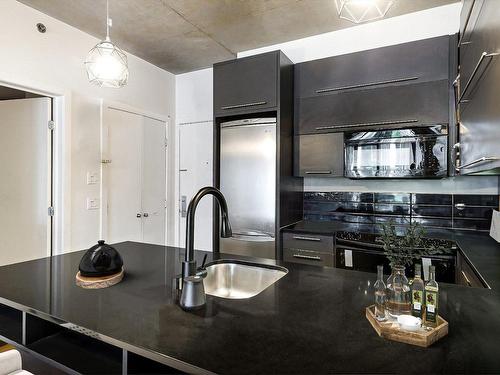 Kitchen - 211-3810 Rue St-Antoine O., Montréal (Le Sud-Ouest), QC - Indoor Photo Showing Kitchen With Upgraded Kitchen