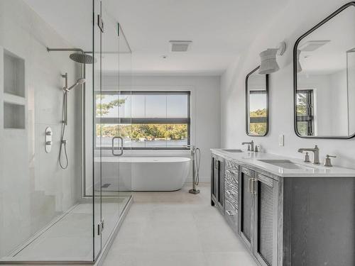 Ensuite bathroom - 3859 Ch. Du Lac-Sept-Îles, Saint-Raymond, QC - Indoor Photo Showing Bathroom