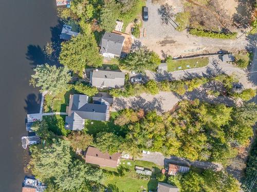 Photo aÃ©rienne - 3859 Ch. Du Lac-Sept-Îles, Saint-Raymond, QC - Outdoor With Body Of Water With View