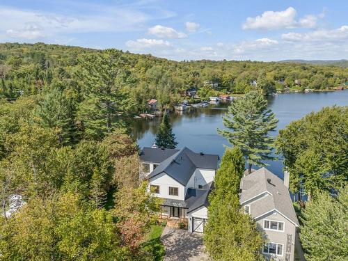 Aerial photo - 3859 Ch. Du Lac-Sept-Îles, Saint-Raymond, QC - Outdoor With Body Of Water With View