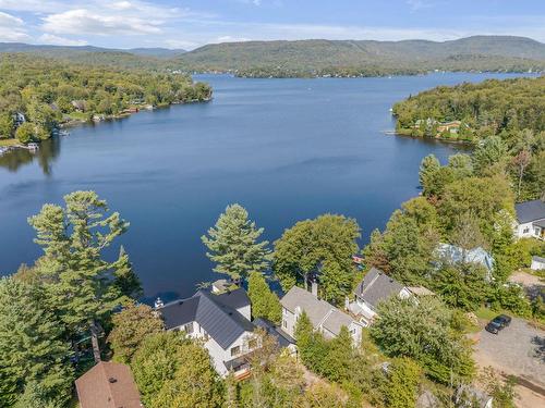 Photo aÃ©rienne - 3859 Ch. Du Lac-Sept-Îles, Saint-Raymond, QC - Outdoor With Body Of Water With View