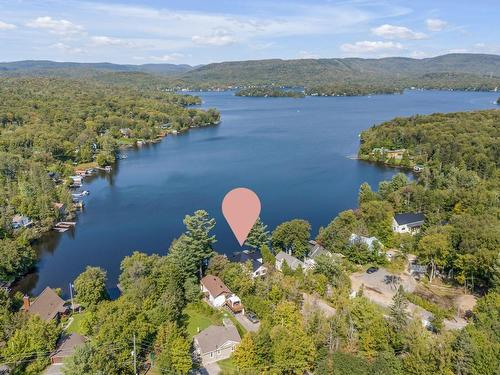 Photo aÃ©rienne - 3859 Ch. Du Lac-Sept-Îles, Saint-Raymond, QC - Outdoor With Body Of Water With View