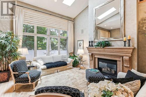 29 Arlington Way, Markham (Grandview), ON - Indoor Photo Showing Living Room With Fireplace