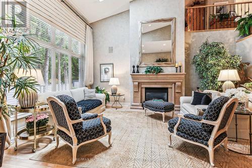 29 Arlington Way, Markham (Grandview), ON - Indoor Photo Showing Living Room With Fireplace