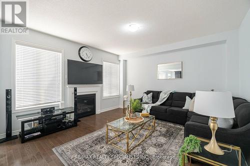 29 Ezra Crescent, Brampton (Northwest Brampton), ON - Indoor Photo Showing Living Room With Fireplace