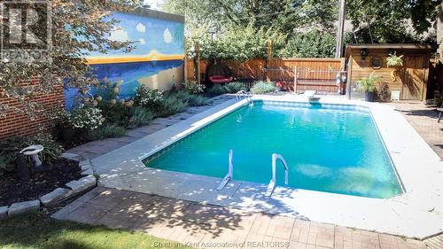 612 North Street, Dresden, ON - Outdoor With In Ground Pool With Deck Patio Veranda