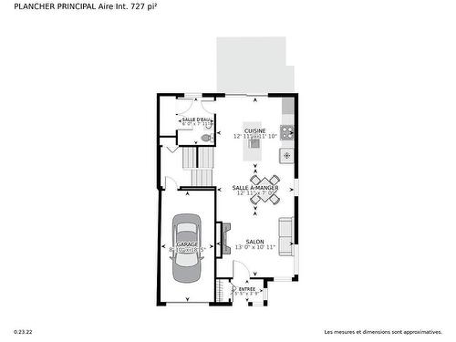 Plan (croquis) - 176 Rue De Langloiserie, Rosemère, QC 