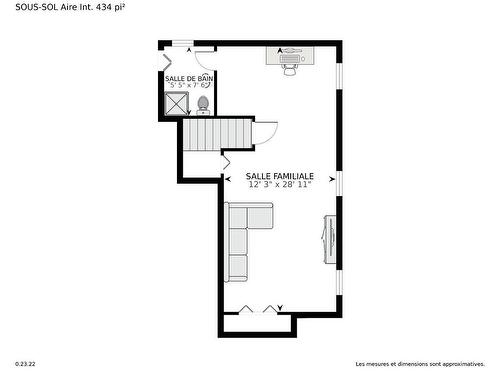 Plan (croquis) - 176 Rue De Langloiserie, Rosemère, QC 