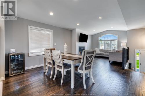 1095 Icewater Avenue, Windsor, ON - Indoor Photo Showing Dining Room With Fireplace