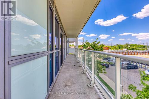 205 - 65 Speers Road, Oakville (Old Oakville), ON - Outdoor With Balcony With View With Exterior