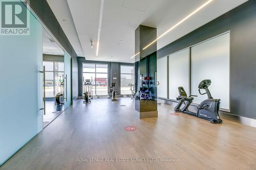 205 - 65 Speers Road, Oakville (Old Oakville), ON - Indoor Photo Showing Gym Room