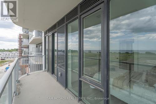 608 - 220 Missinnihe Way, Mississauga (Port Credit), ON - Outdoor With Balcony With Exterior