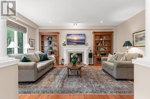 35 Oldmill Road, Hamilton (Ancaster), ON - Indoor Photo Showing Living Room With Fireplace