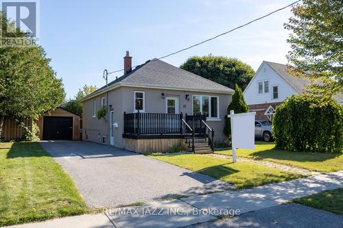 27 Jane Street, Clarington (Bowmanville), ON - Outdoor With Deck Patio Veranda With Facade