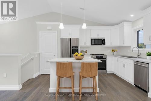 111 Wellington Street, Madoc, ON - Indoor Photo Showing Kitchen With Double Sink With Upgraded Kitchen