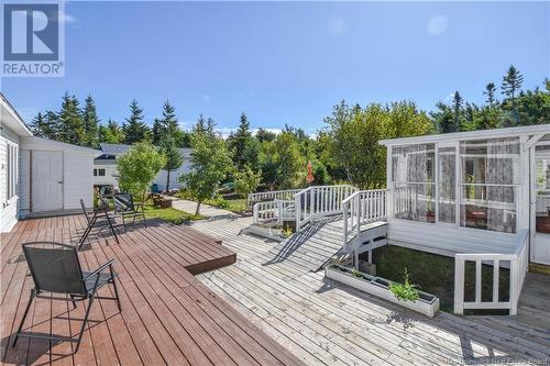 703 Acadie Street, Grande-Anse, NB - Outdoor With Deck Patio Veranda With Exterior