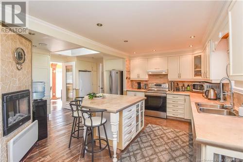 703 Acadie Street, Grande-Anse, NB - Indoor Photo Showing Kitchen With Double Sink