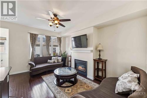 341 Sweetflag Street, Ottawa, ON - Indoor Photo Showing Living Room With Fireplace