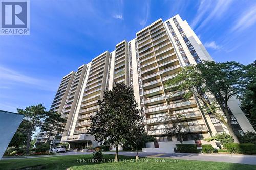 1703 - 350 Seneca Hill Drive, Toronto (Don Valley Village), ON - Outdoor With Balcony With Facade