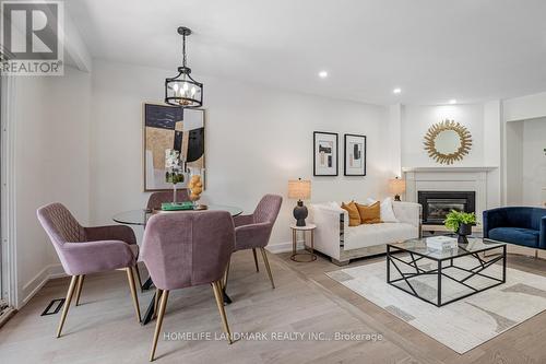 9 Eastman Crescent, Newmarket (Huron Heights-Leslie Valley), ON - Indoor Photo Showing Living Room With Fireplace