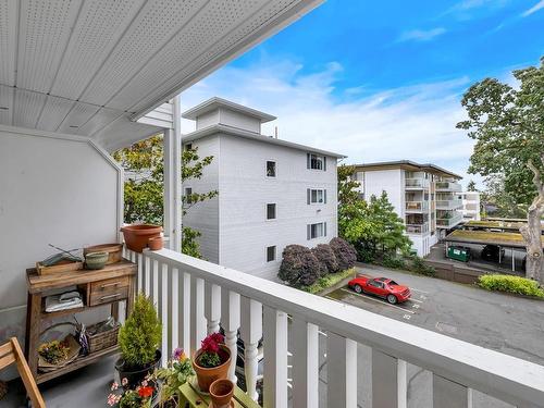 307-1060 Linden Ave, Victoria, BC - Outdoor With Balcony With Exterior