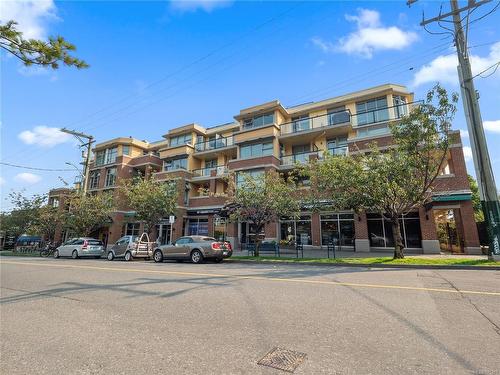 308-225 Menzies St, Victoria, BC - Outdoor With Balcony With Facade