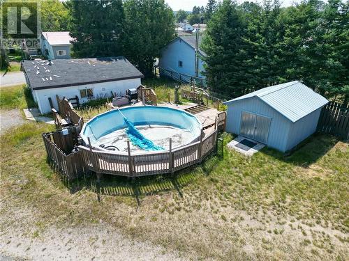 204 Albert Street, Espanola, ON - Outdoor With Above Ground Pool