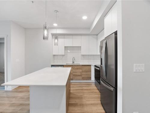 314-4830 Cedar Ridge Pl, Nanaimo, BC - Indoor Photo Showing Kitchen With Upgraded Kitchen