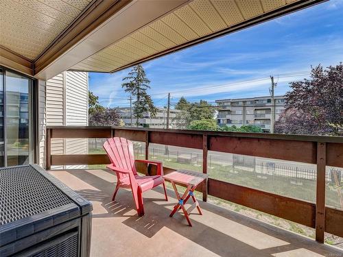 212-1560 Hillside Ave, Victoria, BC - Outdoor With Deck Patio Veranda With Exterior